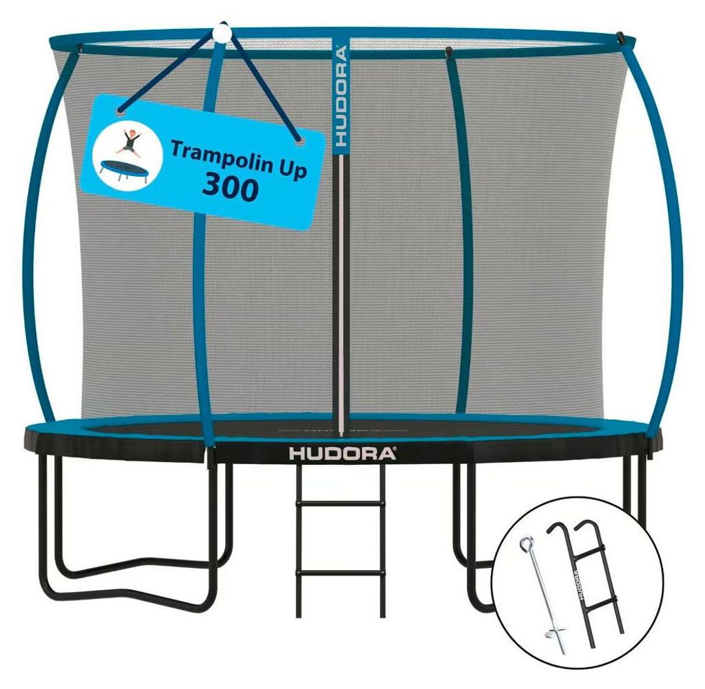 Trampoline HUDORA Up 300, bleu Image du produit 