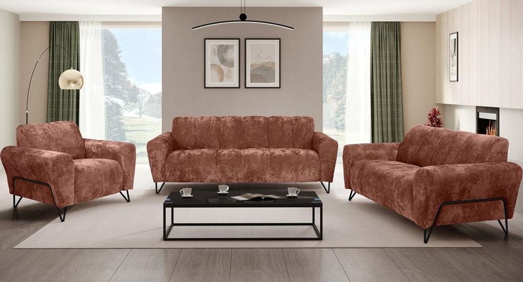 Polstermöbel Set VOLARE, Sofa Set, Wohnzimmermöbel, Produktbild 