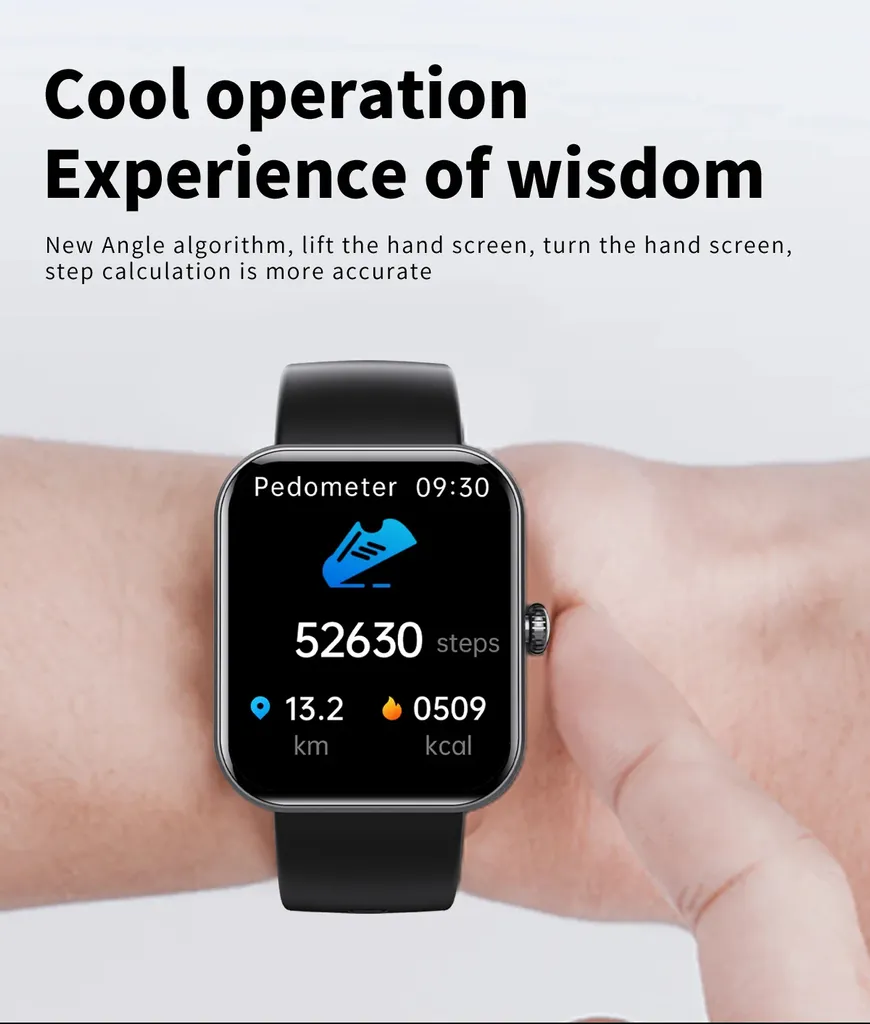 Smartwatch Android iOS 1.91 Pollici - 50 Modalità Sport e Salute Pro - 9