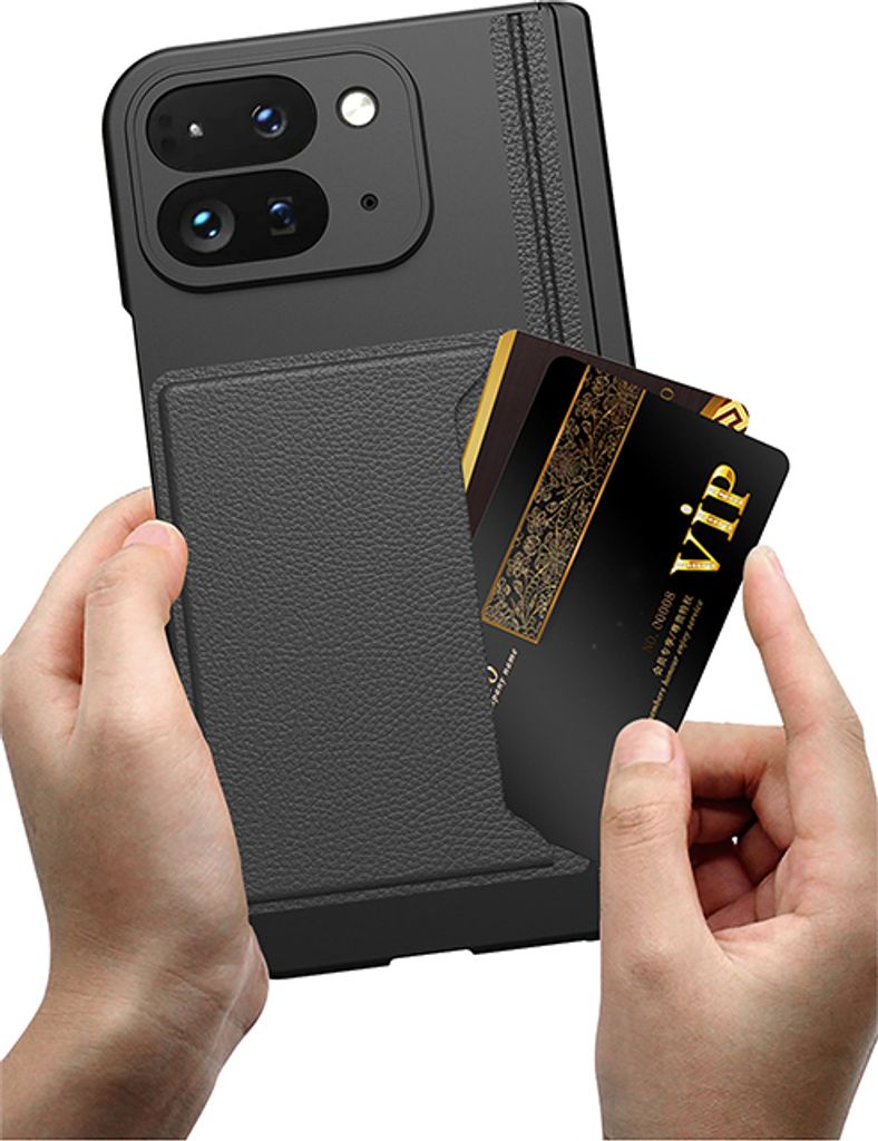 INF Hülle mit Ständer für Google Pixel 9 Pro Fold Schwarz