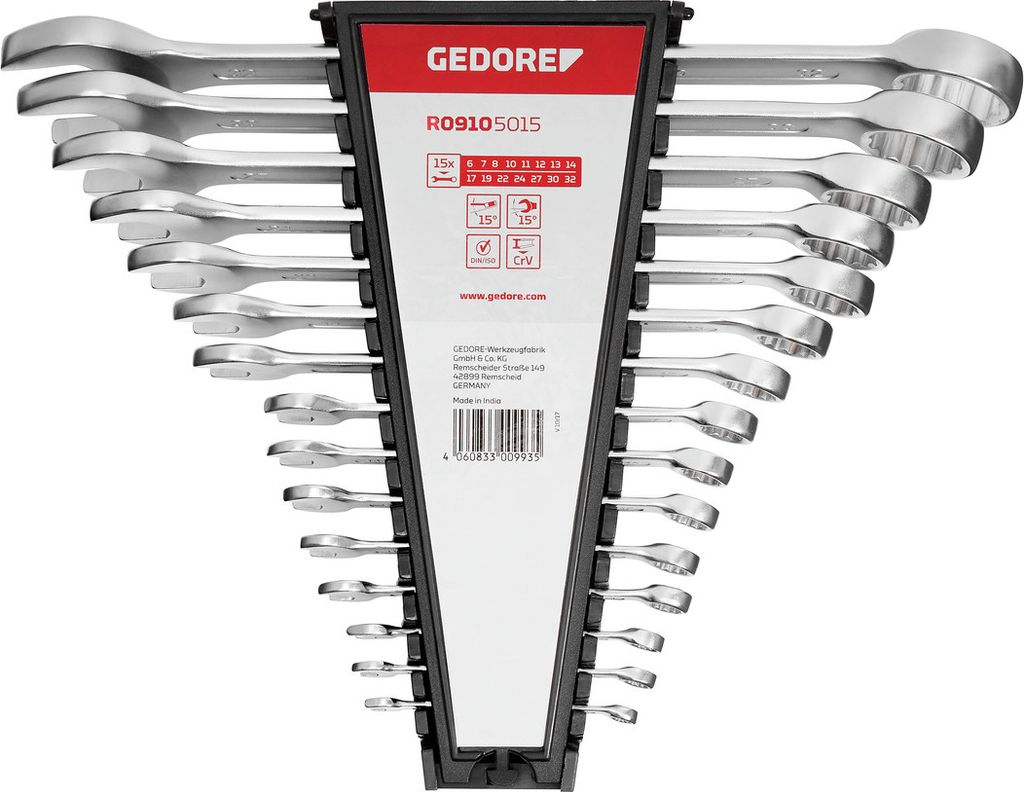 GEDORE red R09105015 RingmaulschSatz 6-32 mm 15-teilig, 3300993