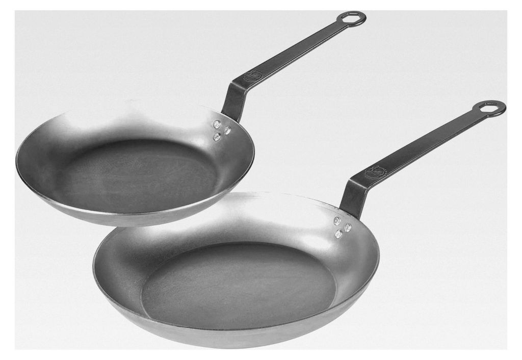 Eisenpfanne aus 100 % natürlichem Eisen, für alle Herdarten geeignet (24 cm)