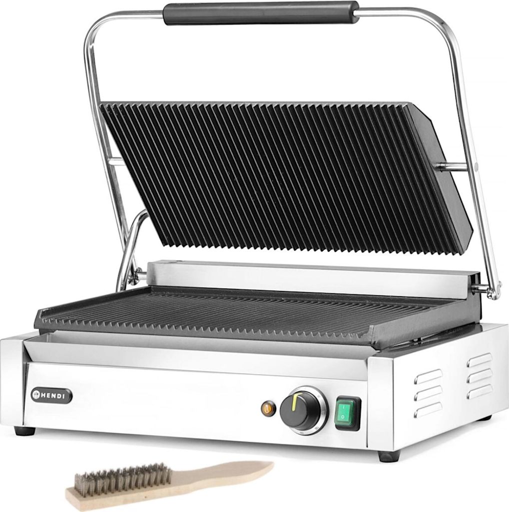 Grill Elektryczny Kontaktowy Xl Pianini 548 X 415 Mm 2700 W Zdjęcie produktu 