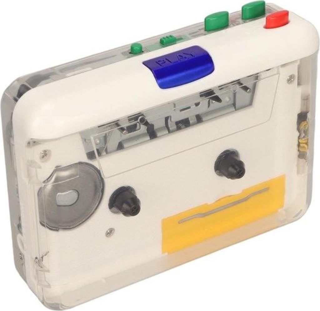 USB-Kassetten-zu-MP3-Konverter, tragbarer Plug-and-Play-Kassettenplayer