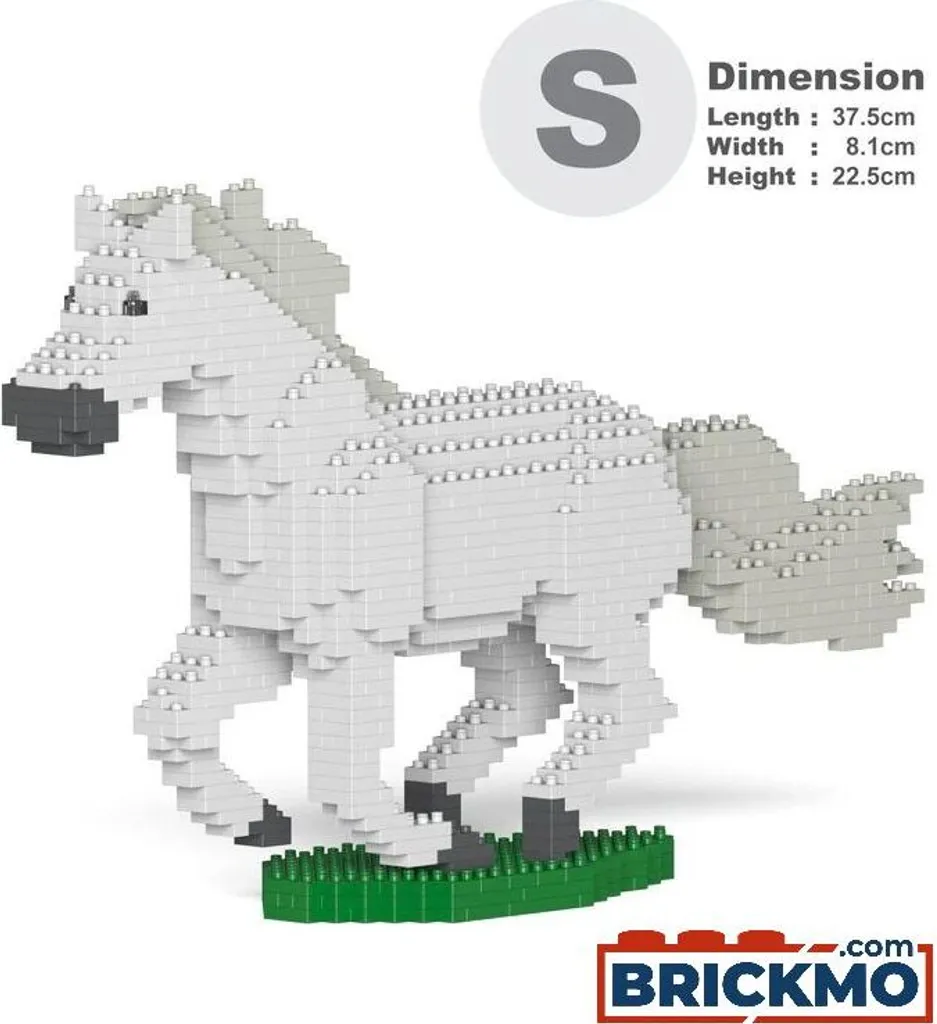Loisir Créatif Adulte Cheval JEKCA Bricks pour Passionnés d'Équitation