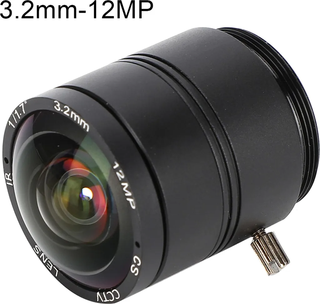 Caméra de surveillance CS 12MP 3.2mm objectif grand angle