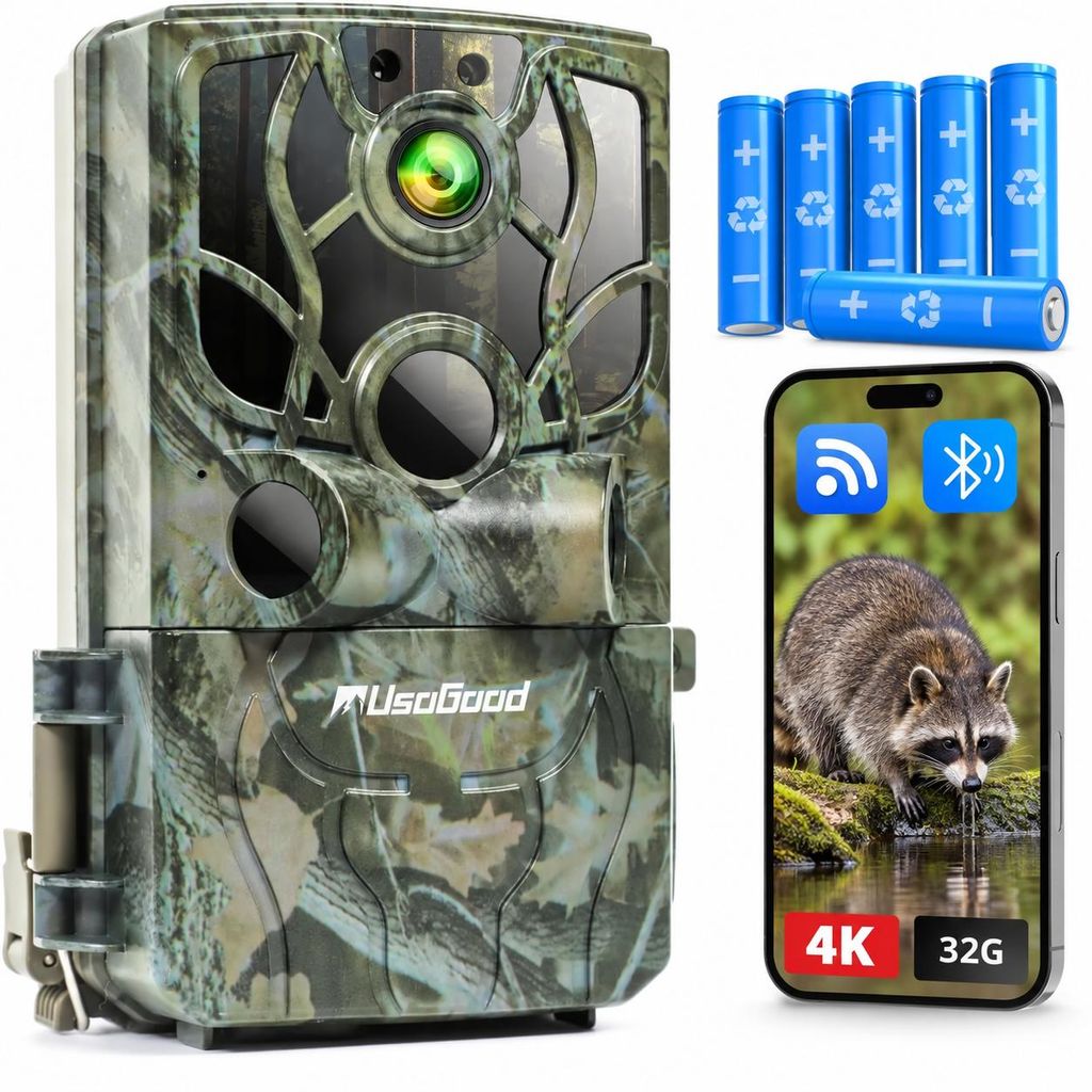 Usogood Wildkamera Handyübertragung App 4K WLAN Produktbild 