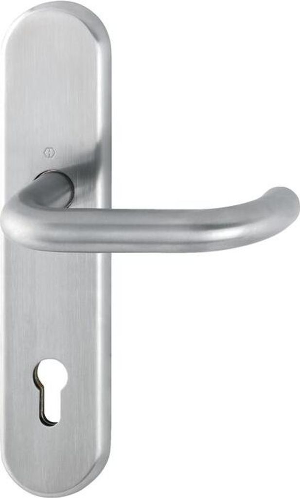Langschild-Halbgarnitur Paris E138F/3310 VA F69 PZ 92mm DIN L/R HOPPE