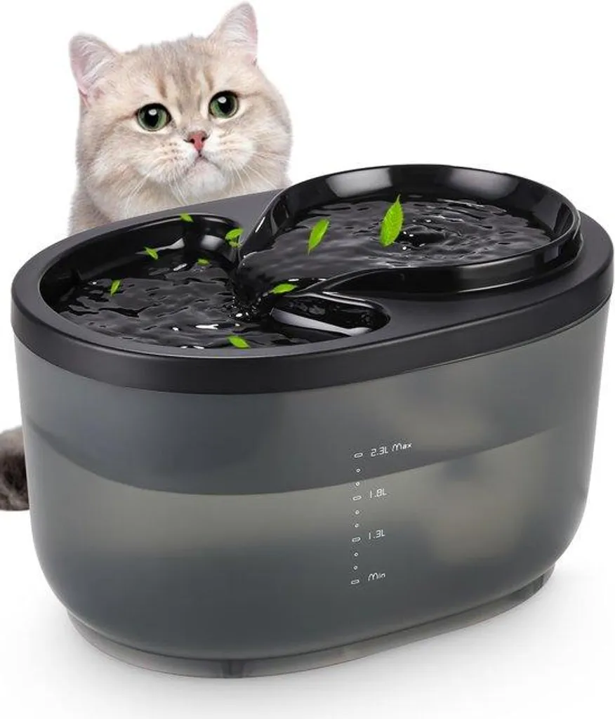 Distributeur d'eau automatique pour chat Katdrink, 2,5L, facile à nettoyer