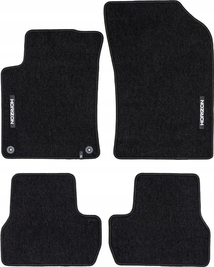 Tappetini Velluto Citroën DS3 2014-2016 - Set Su Misura Alta Qualità
