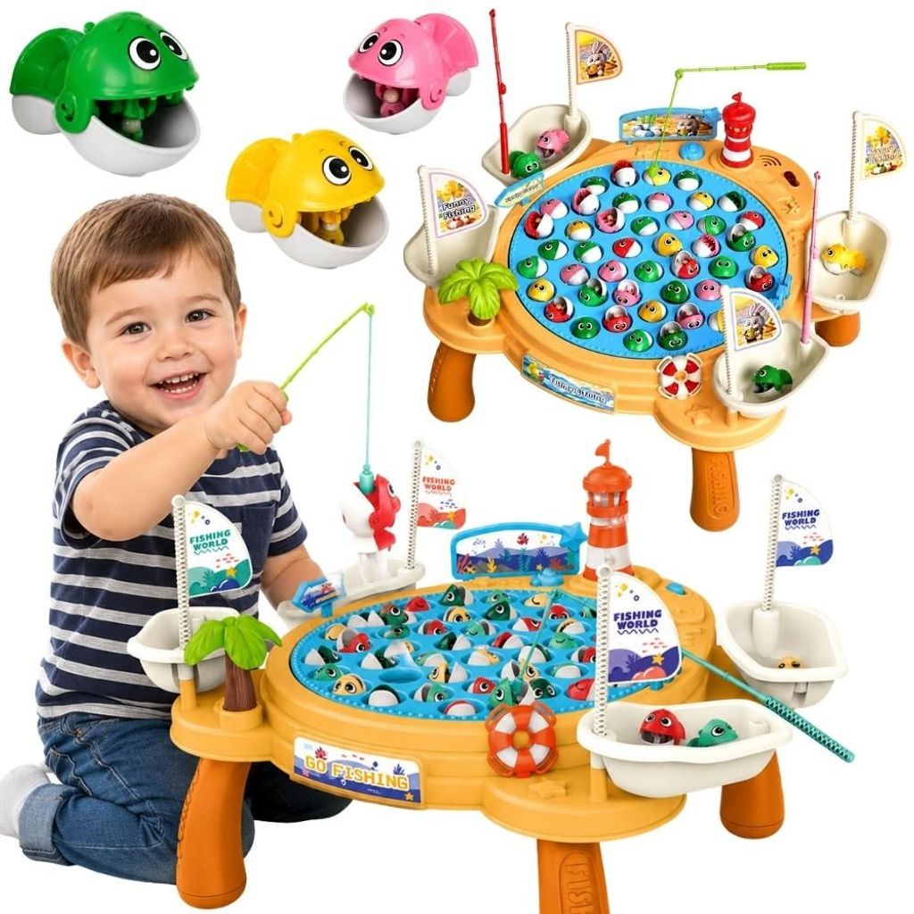 Woopie Interactief magnetisch piratenvistafelspel Productafbeelding 