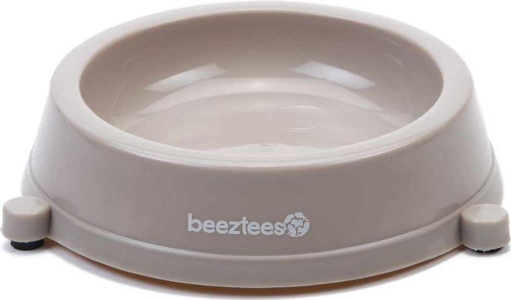 Beeztees - Katzennapf - Anti-Rutsch - Beige - 17x17x3,5 cm Produktbild 