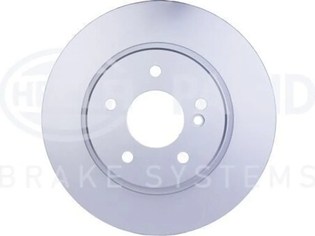 Disque de frein HELLA 8DD 355 117-771 pour Mercedes Classe E W210 S210