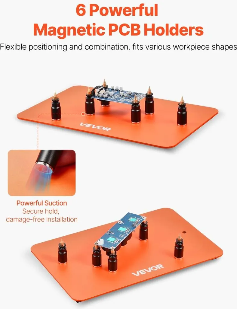Support de soudage magnétique pour réparation électronique et CMS - 6