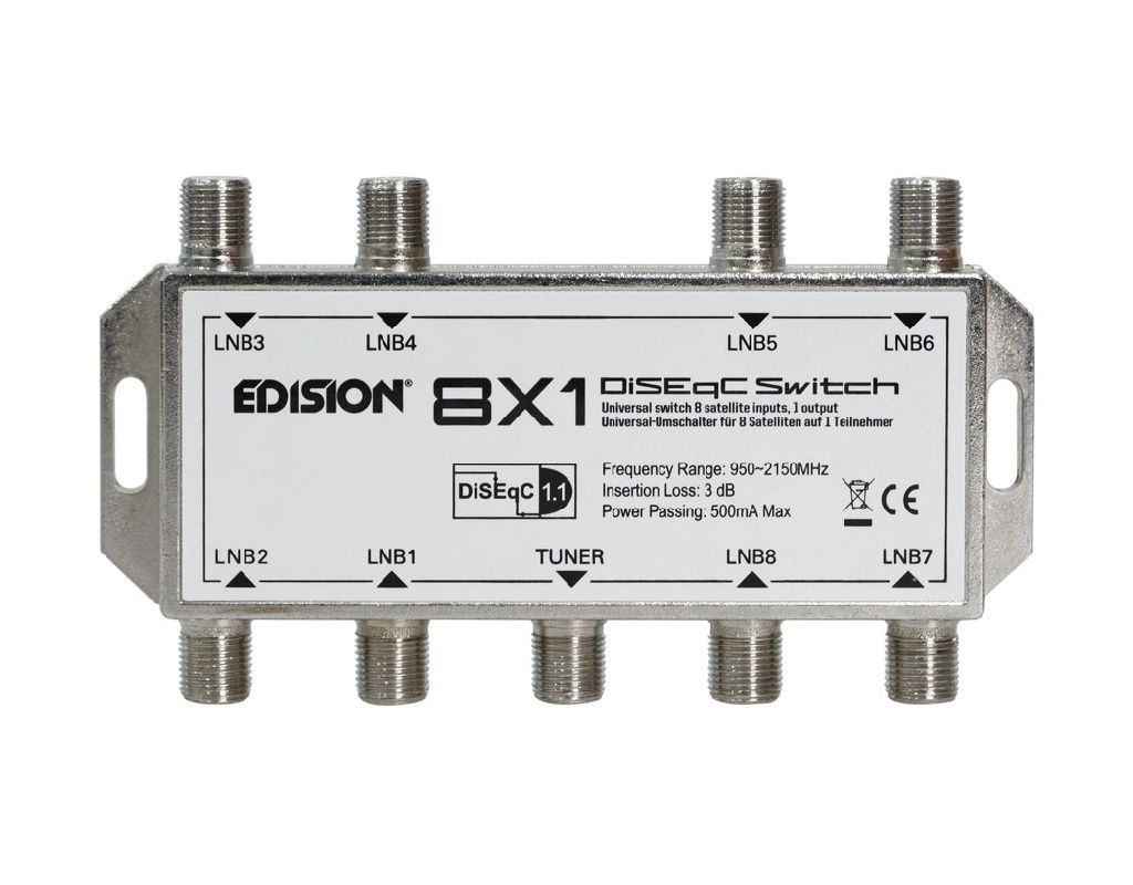 Edision DiSEqC Schalter 8/1