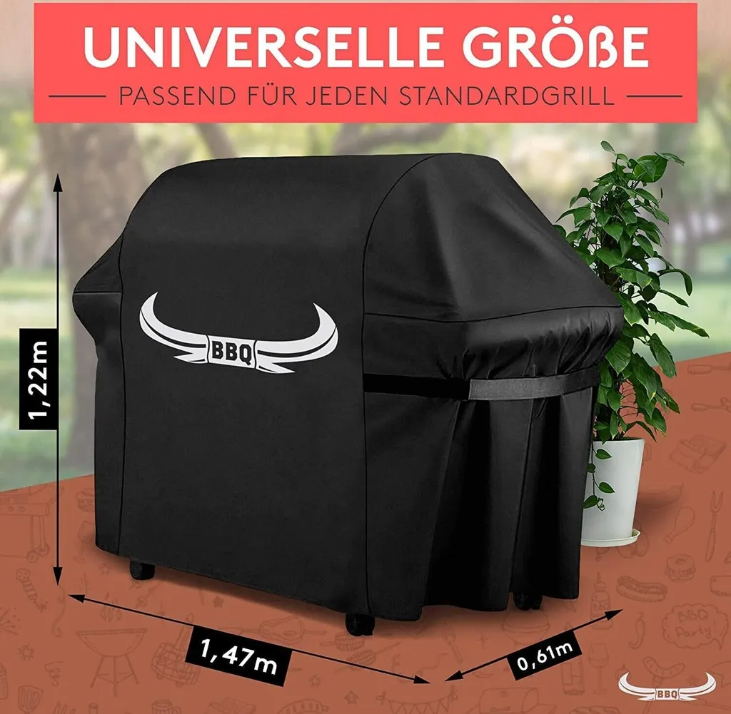 Couverture de barbecue résistante aux intempéries bâche 100% étanche - 2