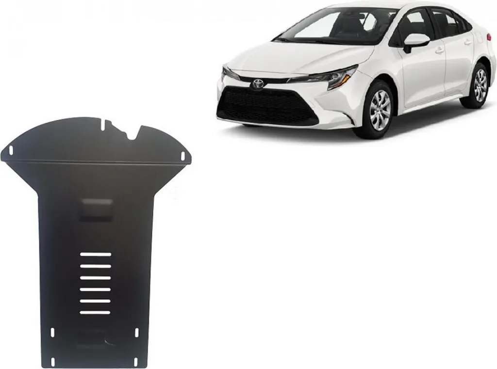 Sécuriser le catalyseur Toyota Corolla avec une plaque acier robuste