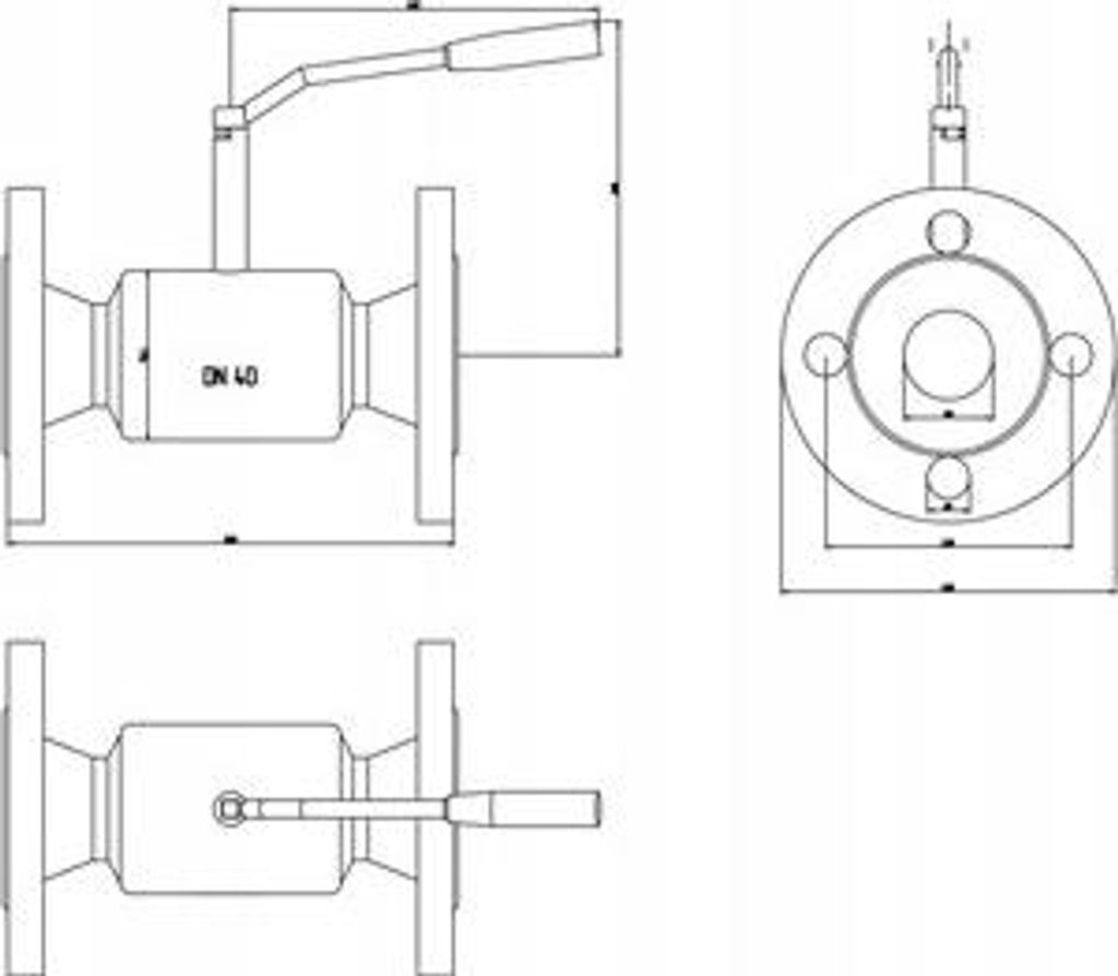 Danfoss | Kugelhahn JIP-FF - DN20 - PN40 - Hochwertige Dichtheit - Langlebig und Energiesparend