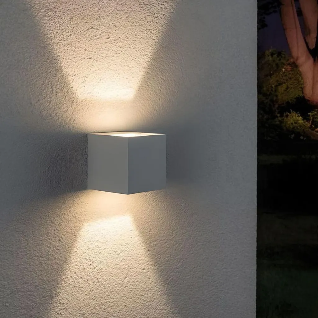 Applique murale LED VIDEX 6W ERIC WHITE double face design blanc épuré