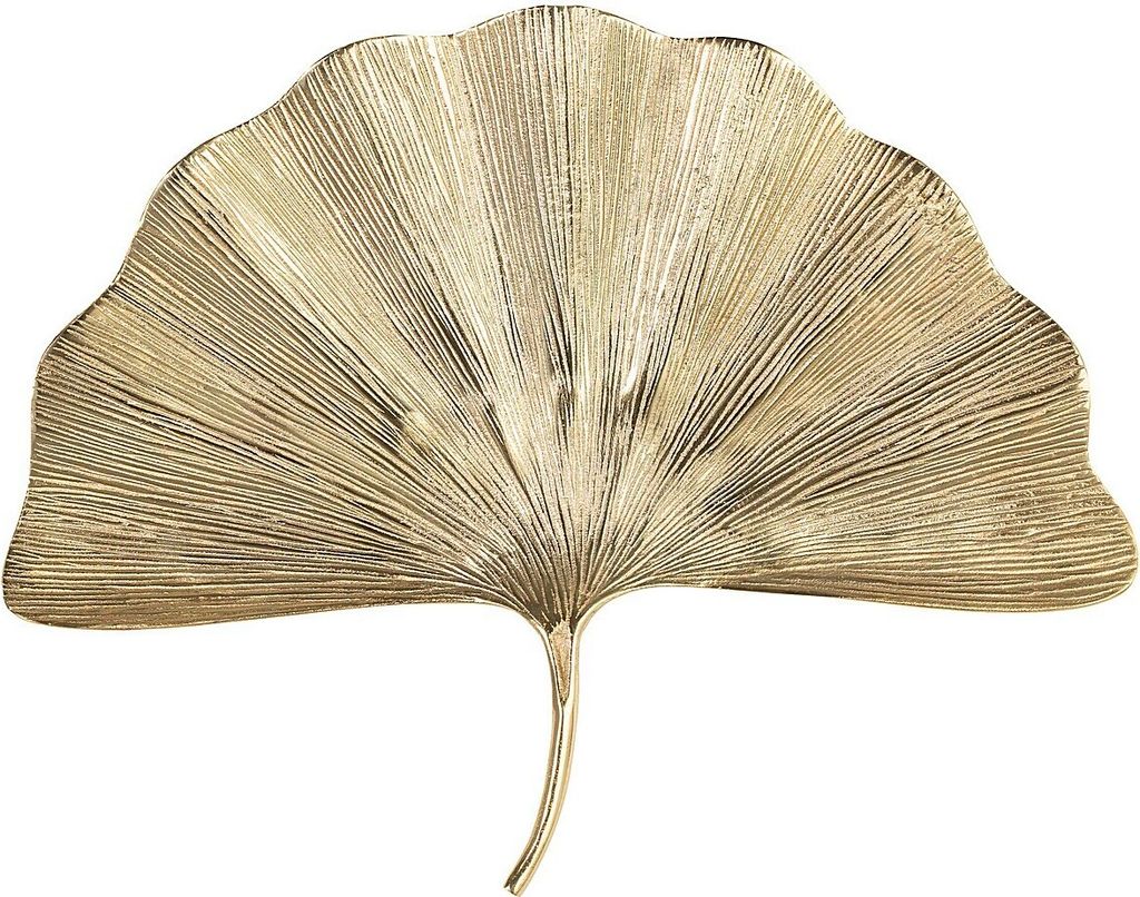 Wandobjekt Ginkgo Gold 76x7,5x59 cm