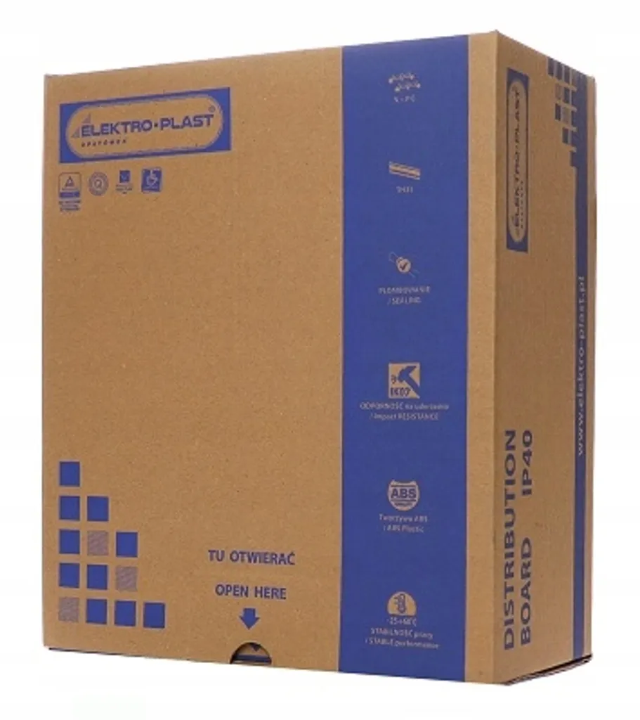 Coffret modulaire pour rénovation électrique SRp-8 IP40 8 modules 2.2 - 8