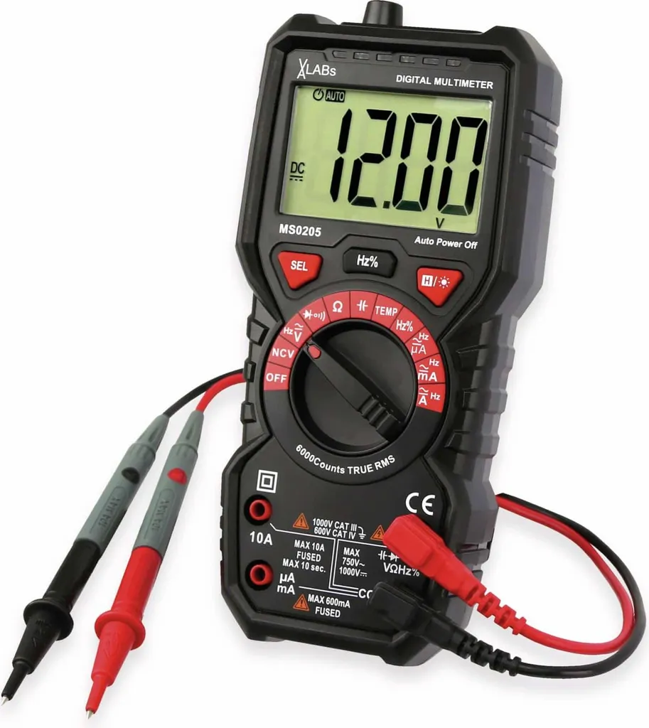 Multimètre VA LABS MS0205 True RMS pour corriger vos pannes électriques - 7