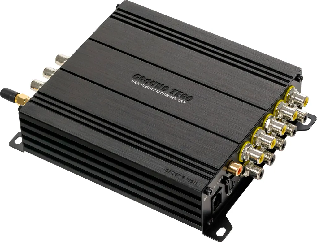 GZDSP 6-10SQ DSP avec Égaliseur 31 Bandes et Alignement Temporel