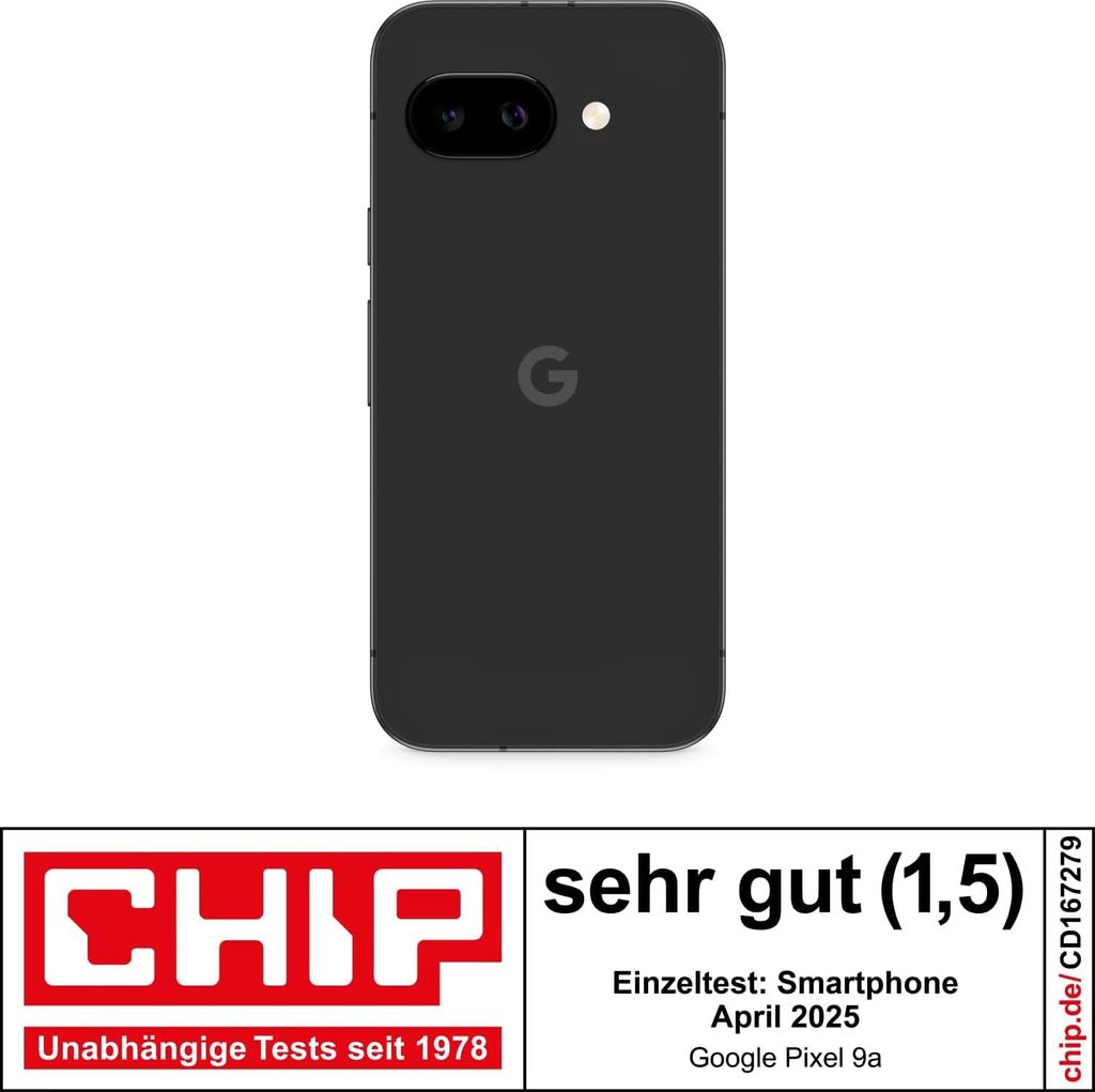 Google Pixel 9a –  Obsidian, 256GB Produktbild 