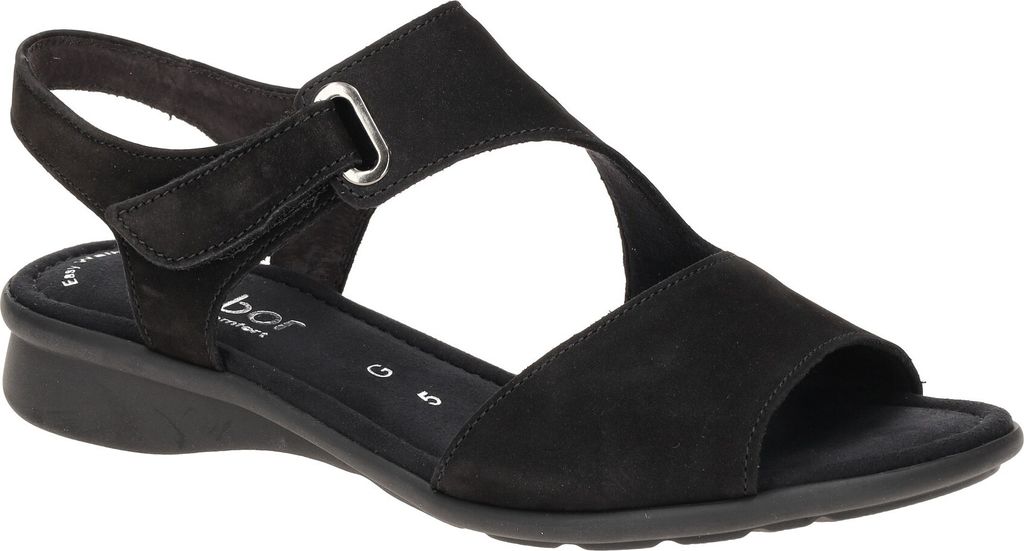 Gabor FLORENZ Damen Sandale - Sandaletten schwarz Freizeit NEU
