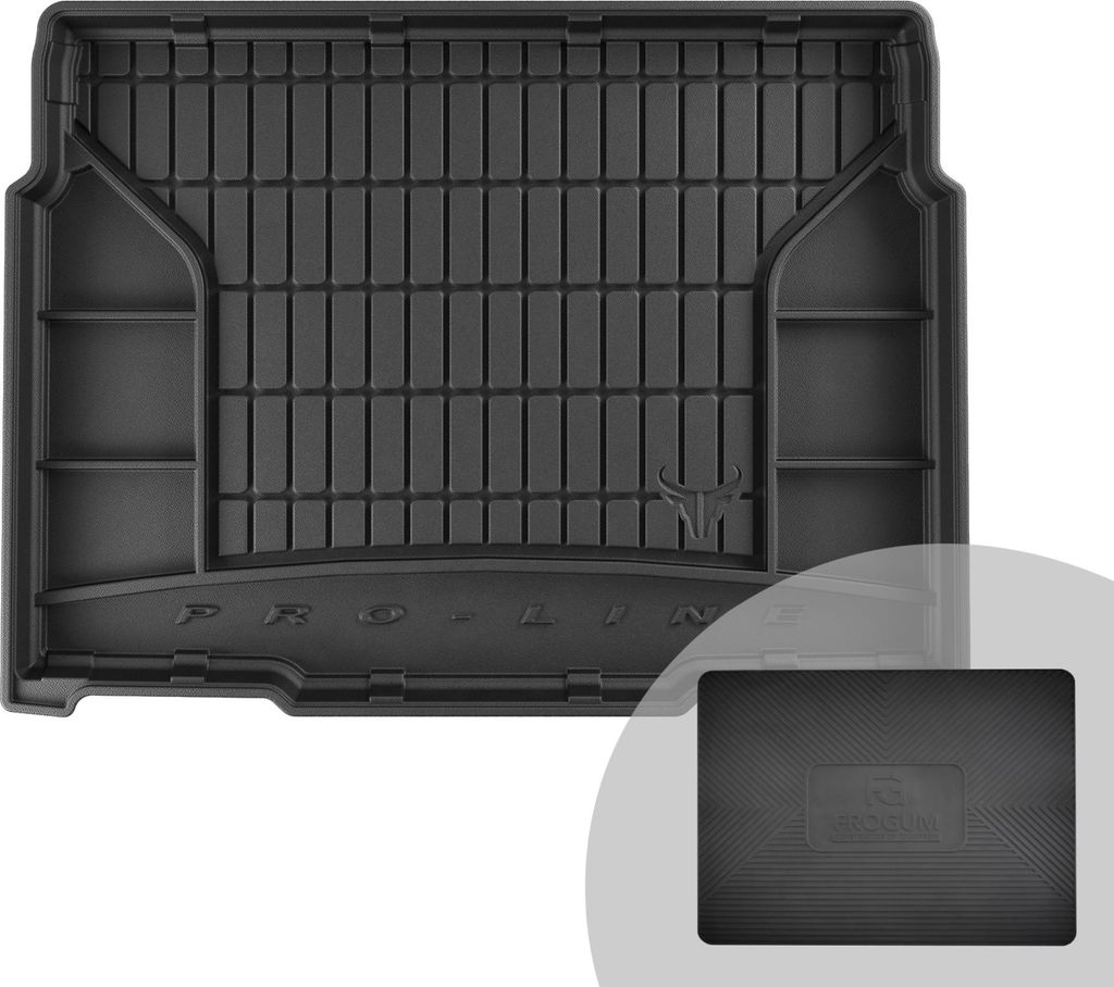 FROGUM ProLine 3D Gummimatte Exklusive Auto Kofferraummatte Kofferraumwanne für Peugeot 2008 II ab 2019