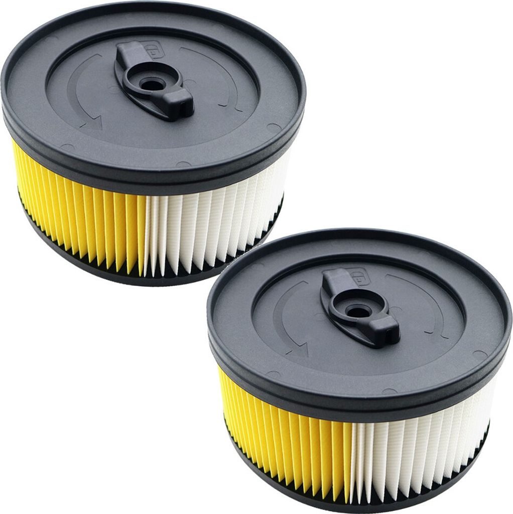 2x Nano Patronenfilter Rund-Filter für Kärcher WD 5.470 WD Produktbild 