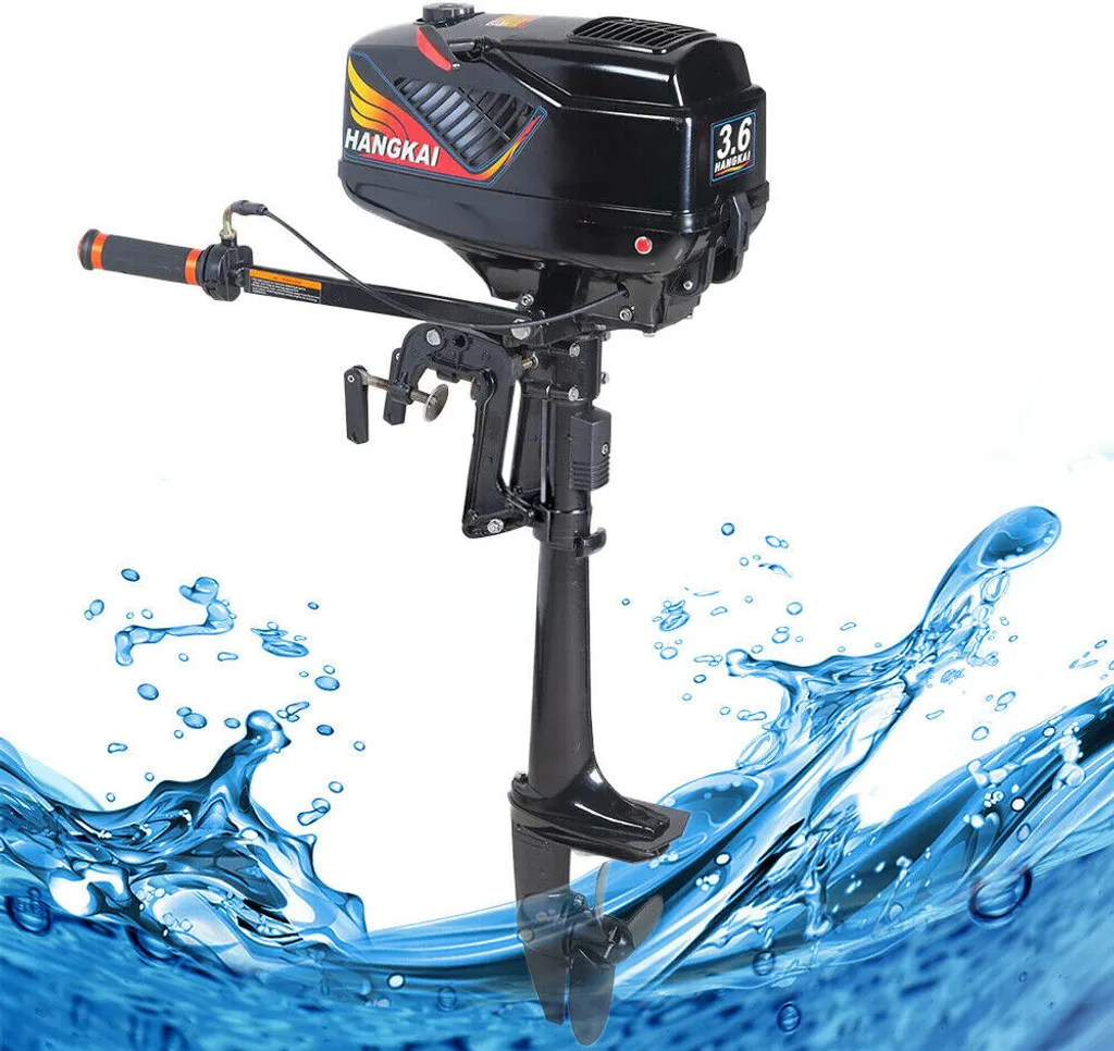 Moteur hors-bord 2 temps 3.6 CV pour bateau de pêche avec système CDI