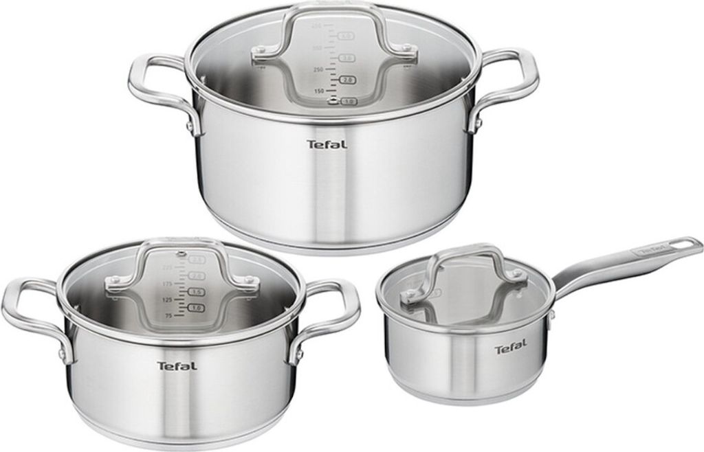 Taglia unica|Tefal Infinite Set di pentole 6 pezzi H816S6 Immagine del prodotto 