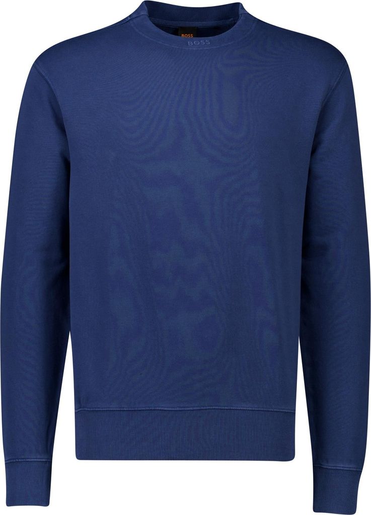 Hugo Boss Orange We Dye Pullover blau