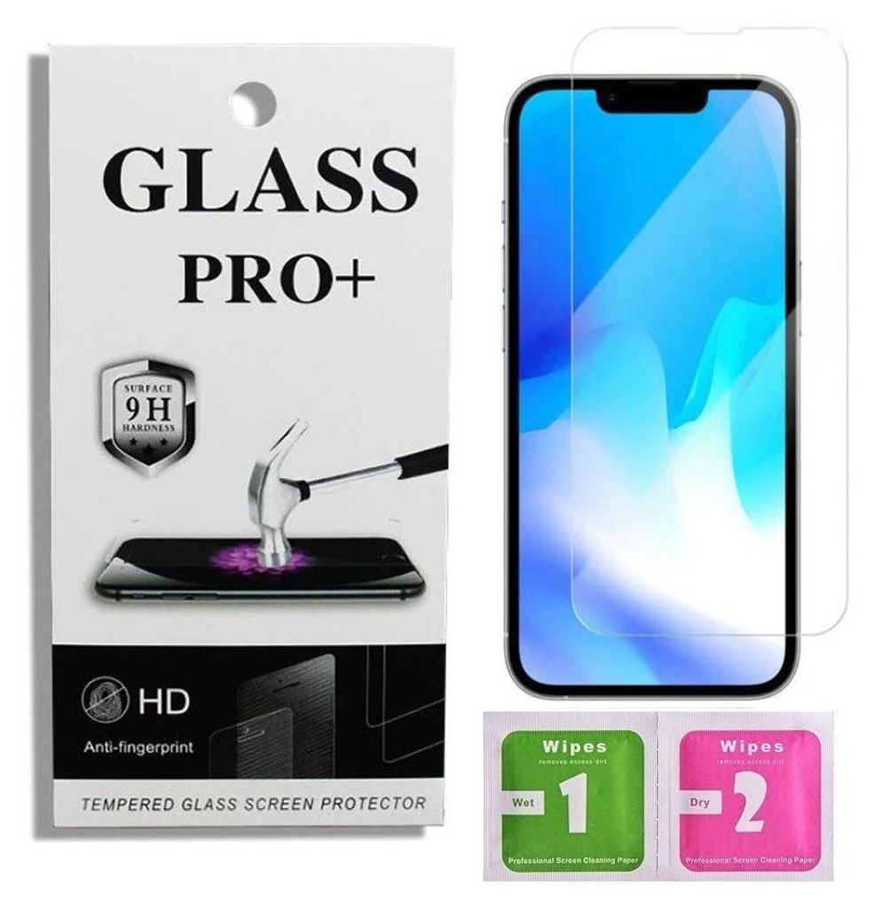 9D Izmael Premium Schutzglas für iPhone 14 - Durchscheinend Produktbild 