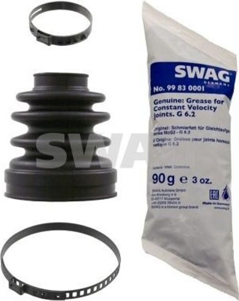 SWAG Faltenbalgsatz Antriebswelle für FORD FOCUS (DAW, DBW) 62 92 2017