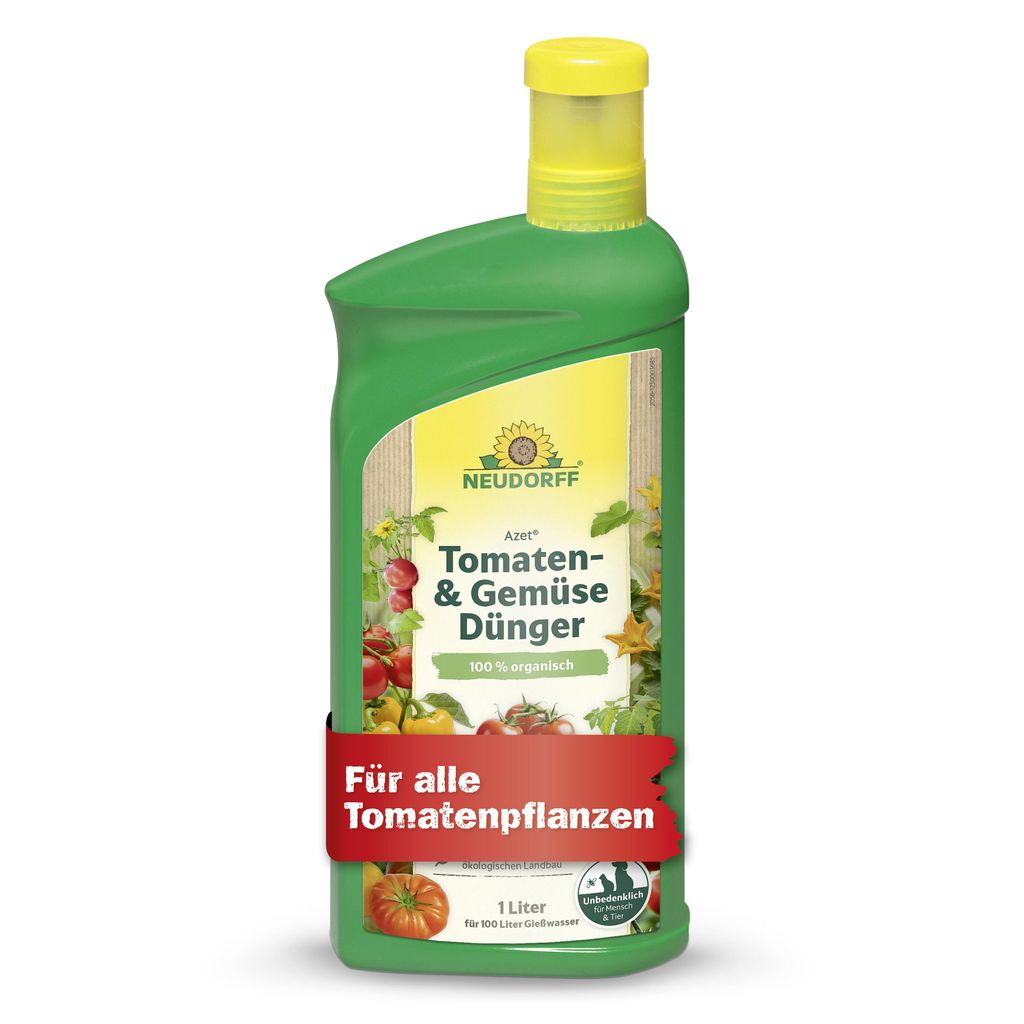 Neudorff Azet Tomaten- und GemüseDünger 1 Liter für 100L Produktbild 