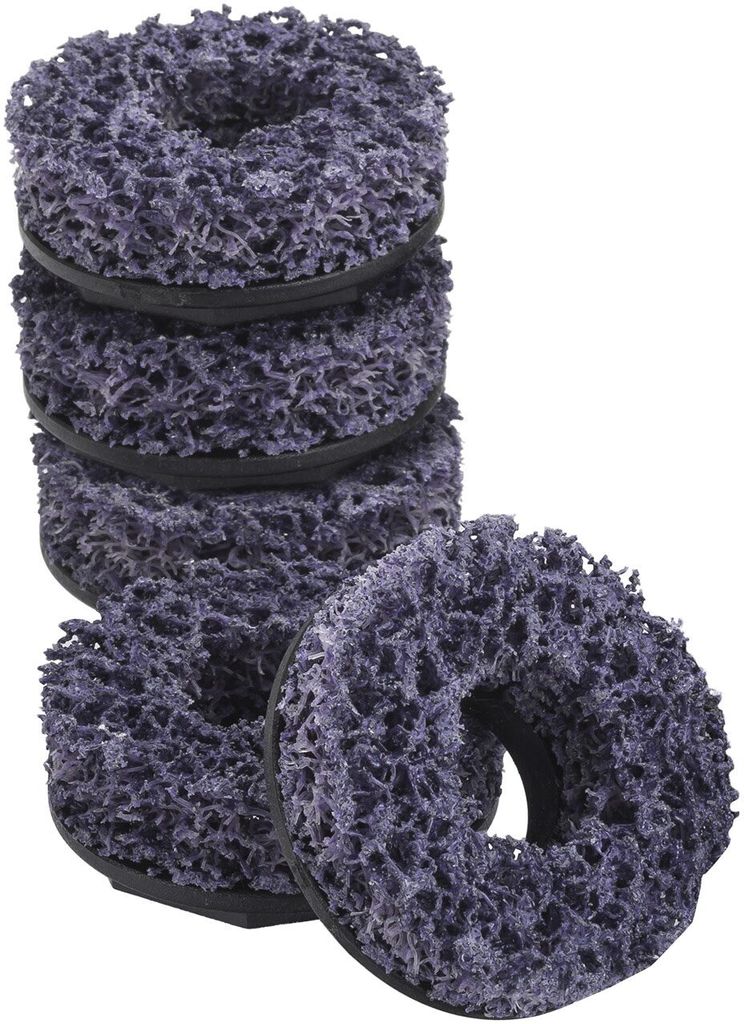 Hazet Schleifscheibe (Ersatz), mittlere Verschmutzung, 56 mm 4961N-023M/5, 5-tlg.