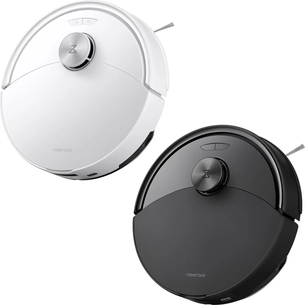 Roborock Q10 VF Aspirateur Robot Laveur Blanc avec Navigation Laser LDS