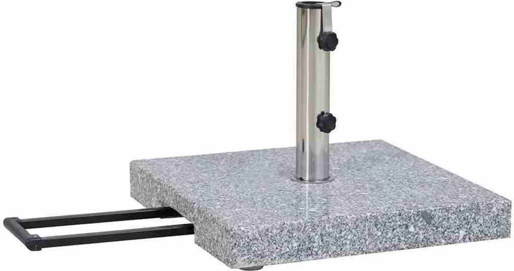 SIENA GARDEN Granitständer Trolley 45 kg eckig Produktbild 