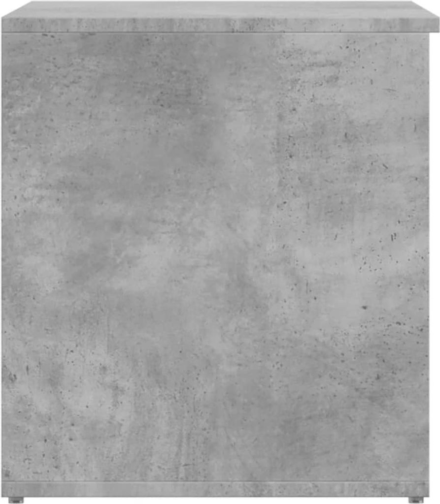vidaXL Aufbewahrungstruhe Betongrau 84x42x46 cm Produktbild 5