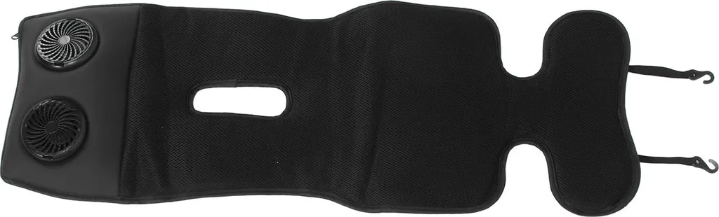 Coussin de siège rafraîchissant enfant pour longs trajets d'été noirs