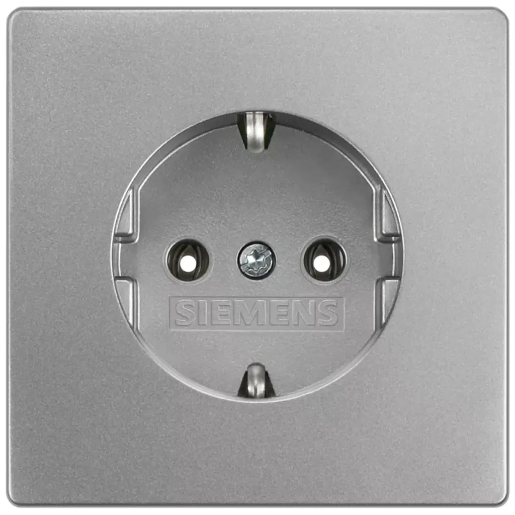 Prise Schuko Delta Style 5UB1853-1 Siemens platine métal haute qualité