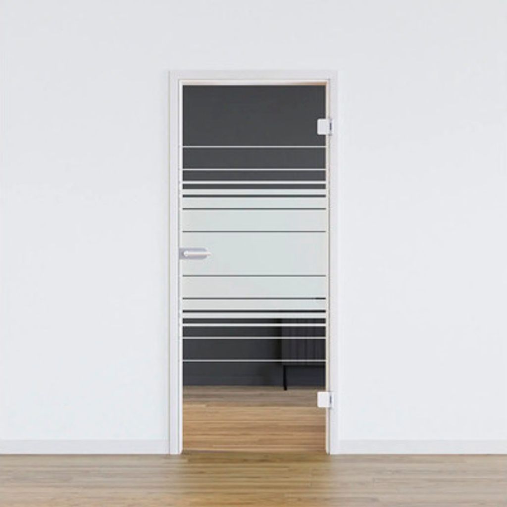 Pertura Glastür Glera Horizon 959 x 1960 x 8 mm Rechts für Beschlag Studio Office