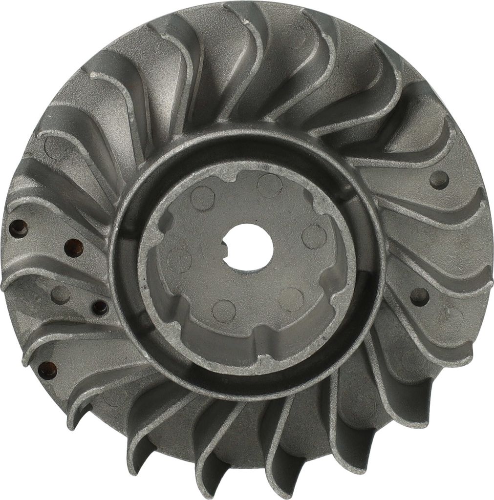 vhbw Polrad Ersatz für Stihl 1143 400 1234, 1143 400 1201 für Motorsäge - 10 cm Außendurchmesser, 3,4 cm Dicke, 301 g Silber