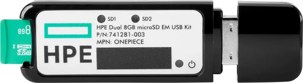 Module de Boot HPE MicroSD 32GB RAID 1 USB pour VMware et Hyper-V Pro