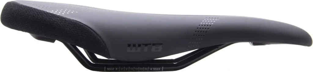 Selle WTB Silverado 142mm Rails CrMo Résistance et Profil Aérodynamique