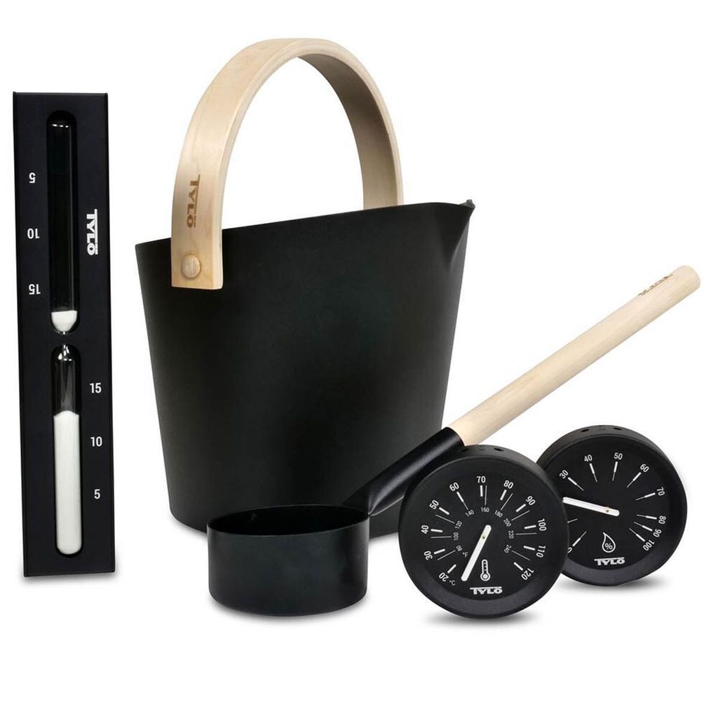 Sauna-Kit TylöHelo Brilliant Black Produktbild 