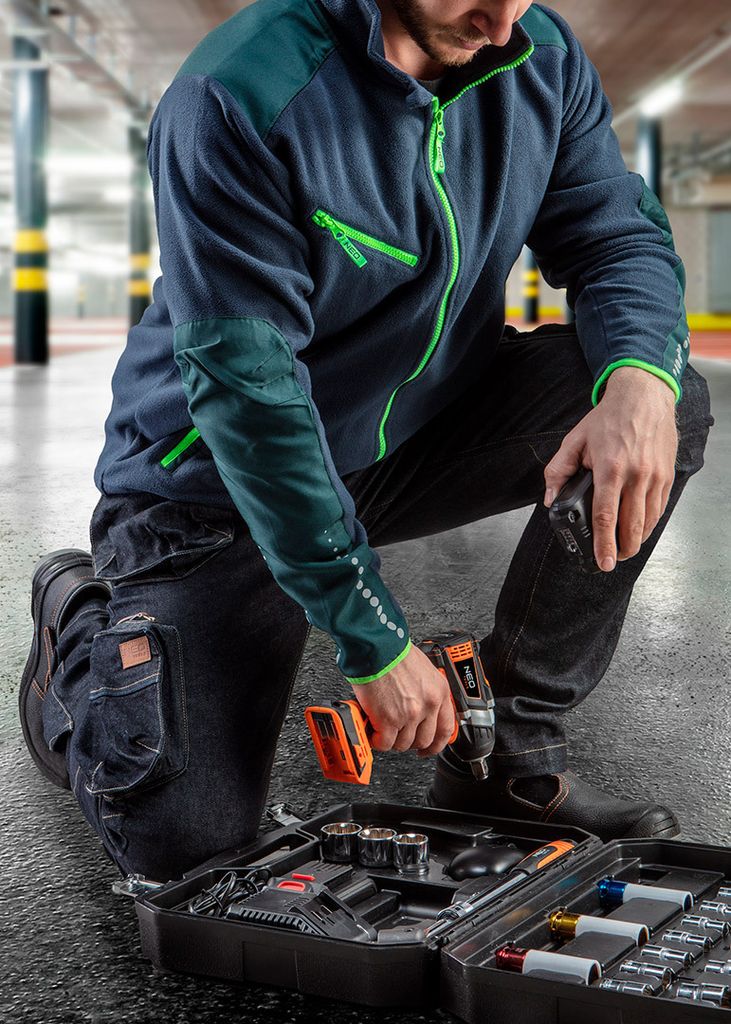 Neo Tools Jeans pánske pracovné nohavice s 5 vreckami - Obrázok produktu 5