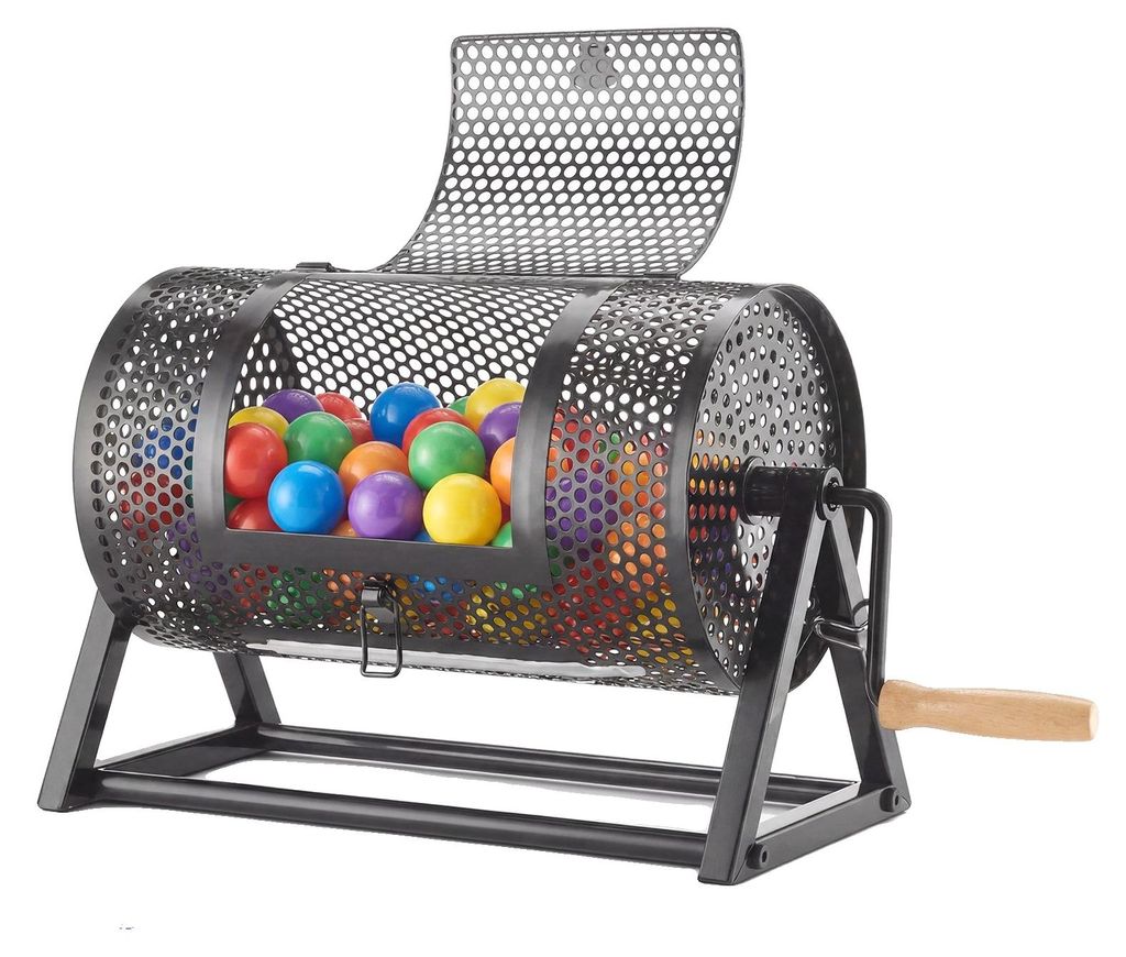 VEVOR, tambor para rifas, 295xØ167mm, tambor con capacidad Imagen del producto 
